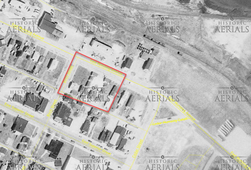 Gil-Mar Motel - 1978 Aerial (newer photo)
